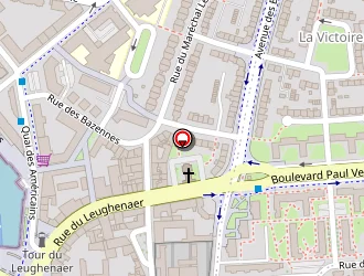 Carte de Hôtel Ibis à Dunkerque