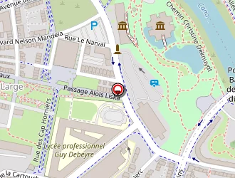 Carte de Lycée Professionnel Guy Debeyre à Dunkerque