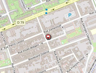 Carte de La Poste à Dunkerque