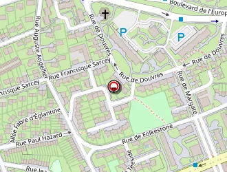 Carte de First Adress à Dunkerque