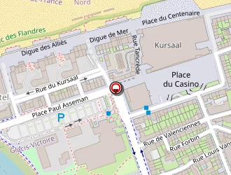 Carte de Recorh à Dunkerque