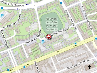 Carte de Les Buissonets à Dunkerque