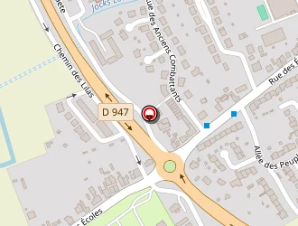 Carte de Level Vincent à Ghyvelde