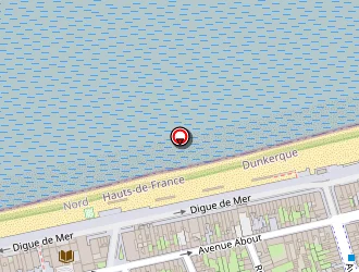 Carte de Hôtel Restaurant Eole à Dunkerque