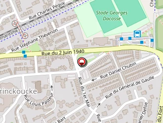 Carte de La Poste à Leffrinckoucke