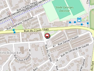 Carte de Véti-opale à Leffrinckoucke