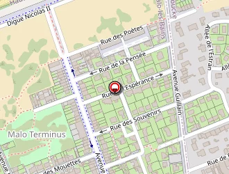 Carte de Au Sablon à Leffrinckoucke