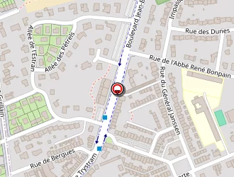 Carte de Le Derff Cédric à Leffrinckoucke