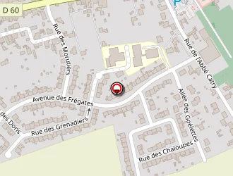 Carte de Boulodrome à Bray-dunes