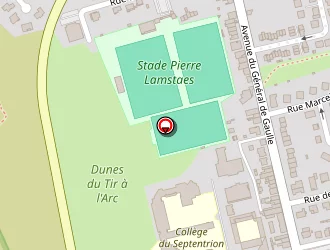 Carte de Salle Polyvalente à Bray-dunes