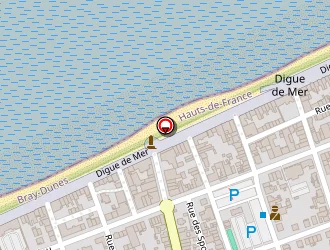 Carte de Espace Eole à Bray-dunes